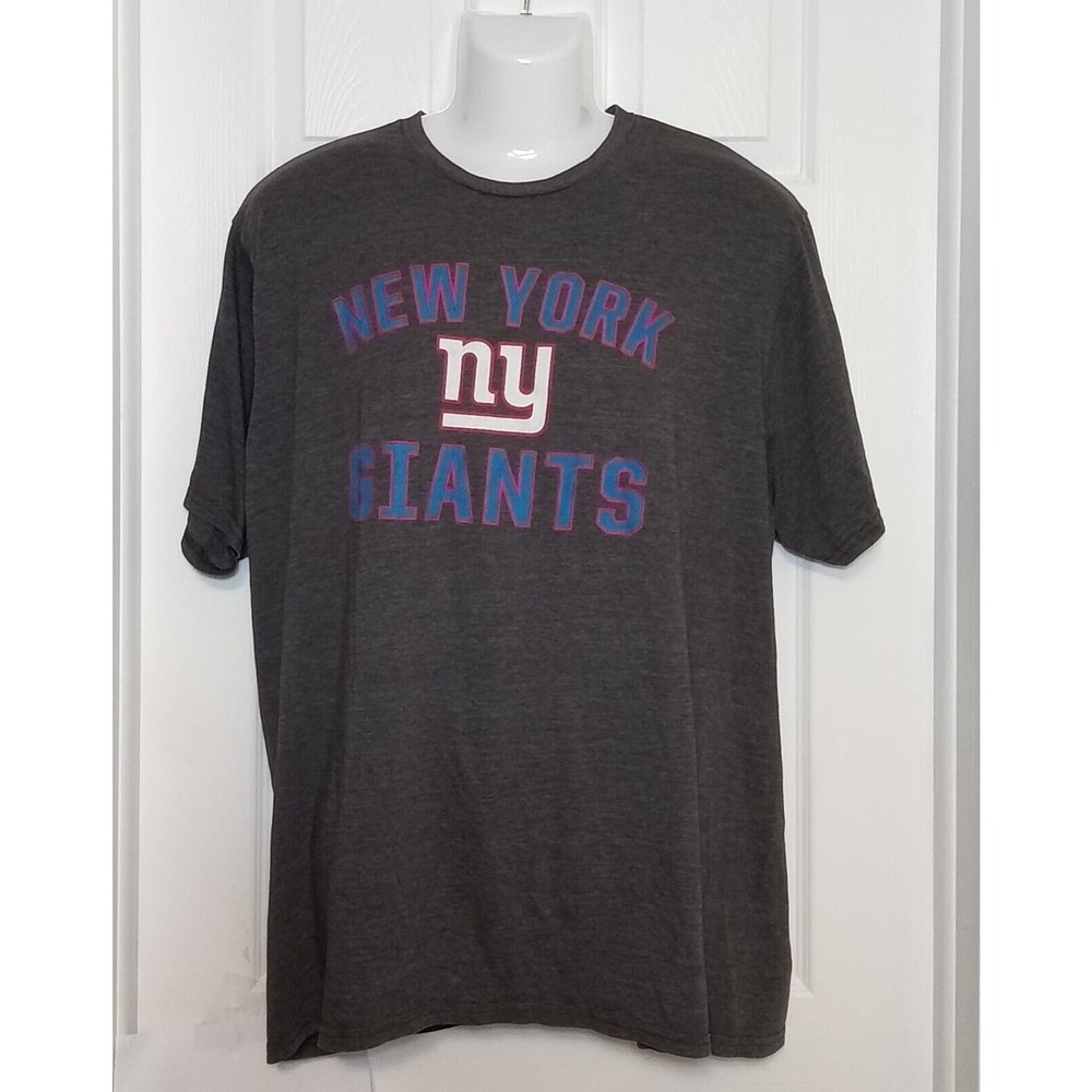 NY Giants NFL Pro Line Fanatics Grey T-Shirt 2XL